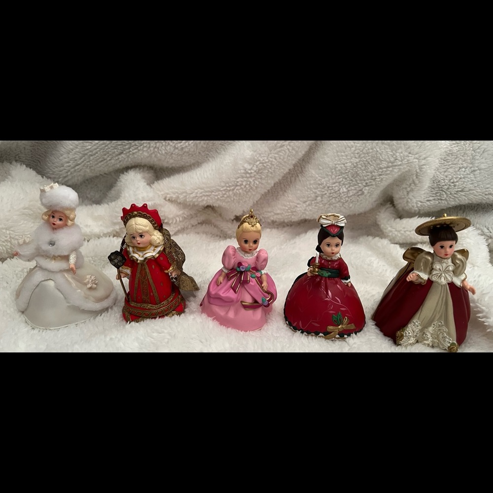 Lot of 13 Madame Alexander Hallmark Ornaments